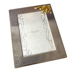 Vintage Mikimoto International Limited Edition 2004 Photo Frame Silver w/ Pearl